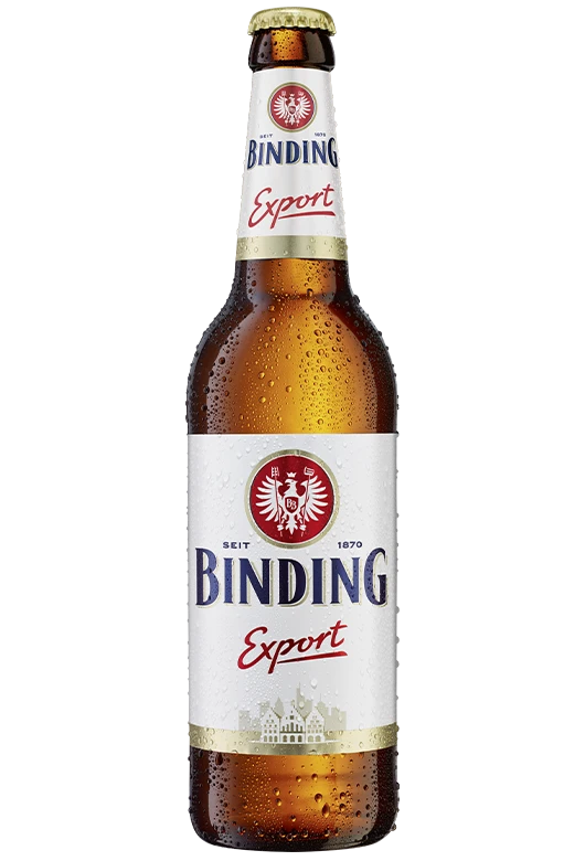 Flasche der Sorte Binding Export – zur Detailseite des Produkts