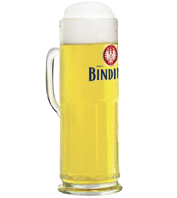 Glaskrug gefüllt mit der Sorte Binding Naturtrüb – zur Detailseite des Produkts